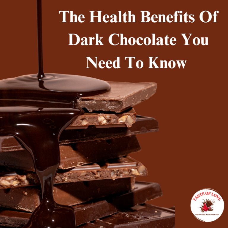 The Health Benefits Of Dark Chocolate You Need To Know