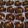 Biscoff Soft-Filling Chocolate with a creamy Biscoff center, wrapped in smooth chocolate and elegantly swirled.