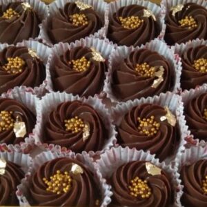 Biscoff Soft-Filling Chocolate with a creamy Biscoff center, wrapped in smooth chocolate and elegantly swirled.