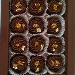 Biscoff Soft-Filling Chocolate with a creamy Biscoff center, wrapped in smooth chocolate and elegantly swirled.